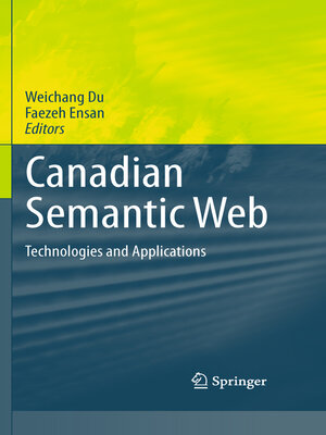 cover image of Canadian Semantic Web
